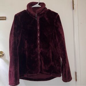Ideology Maroon Fleece Jacket